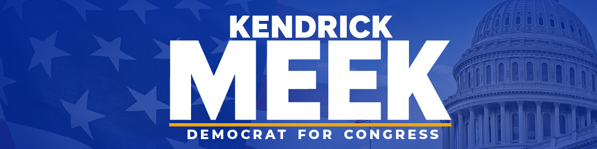 Kendrick Meek, Democrat for Congress